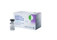 MENQUADFI MenACWY meningococcal conjugate vaccine carton with ten 0.5 mL single-dose vials, NDC 49281-590-10